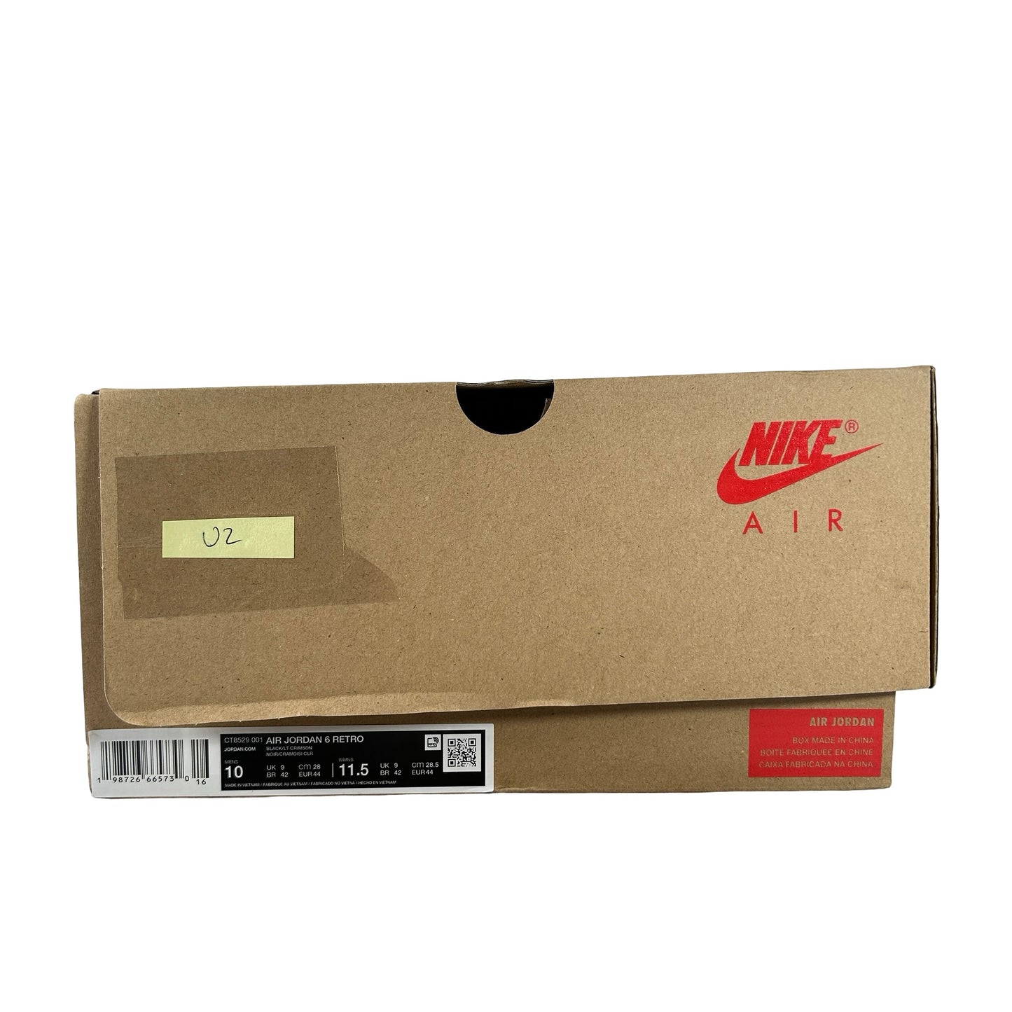 CT8529 001 Air Jordan 6 Retro Reverse Infrared Salesman (2026) [USED] - 10 M (Used2)