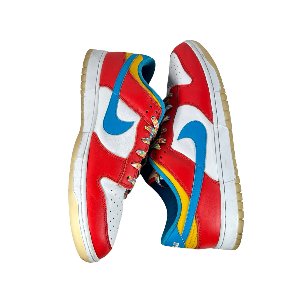 DH8009 600 Nike Dunk Low QS LeBron James Fruity Pebbles [USED] - 14 M (Used)