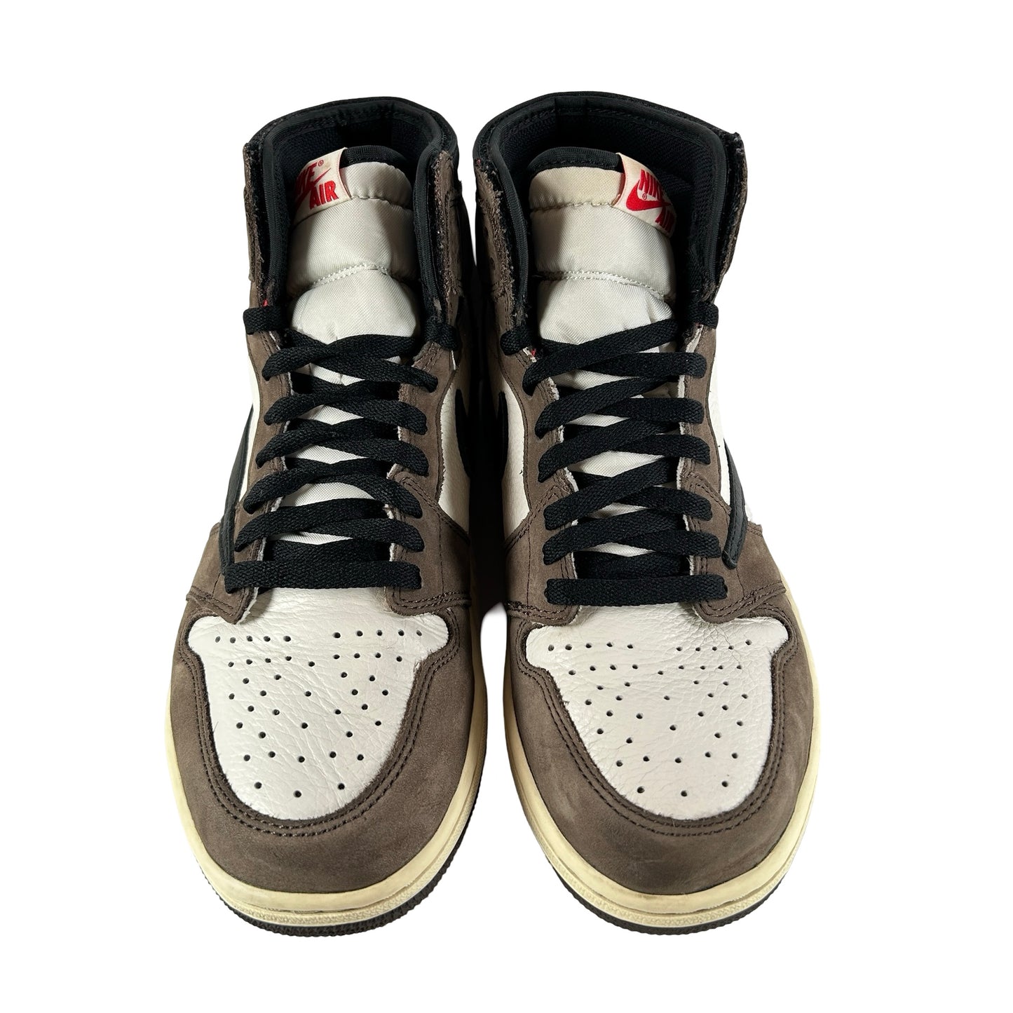 CD4487 100 Jordan 1 Retro High OG SP Travis Scott Mocha [USED] - 9.5 M (Used)