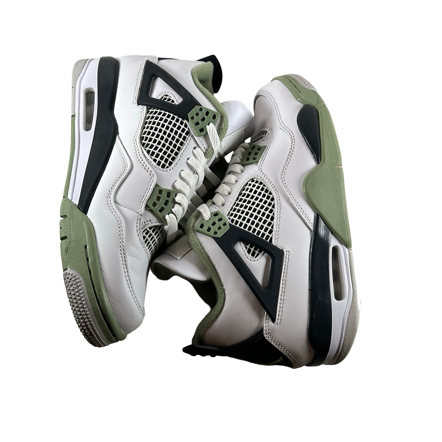 AQ9129 103 Jordan 4 Retro Seafoam (W) [USED] - 8.5 W (Used6)