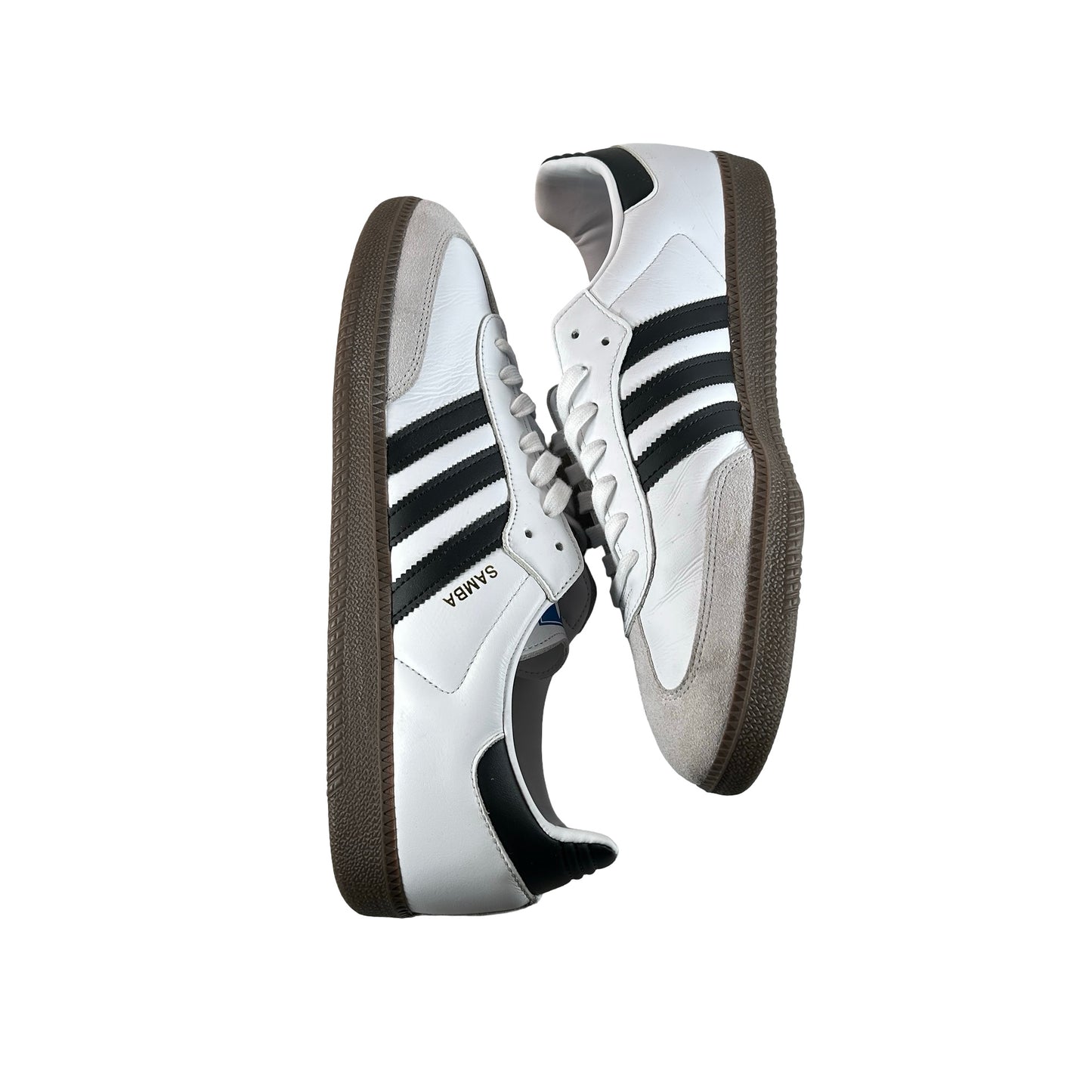 B75806 adidas Samba OG Cloud White Core Black [USED] - 13 M (Used) (No Box)