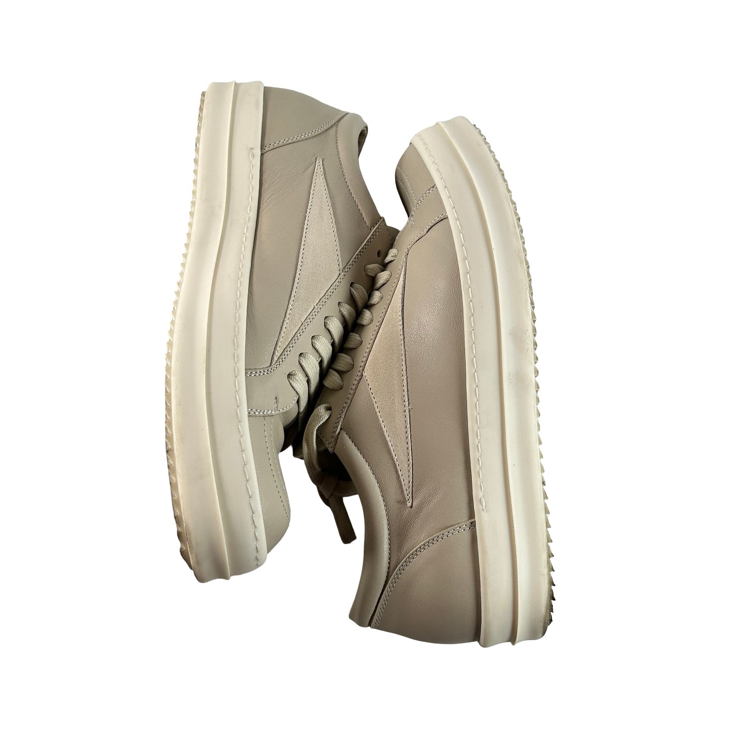 RU01F2897 LCOLVS 13811 Rick Owens Vintage Low Sand Milk [USED] - 42 EU / US 9 M (Used)