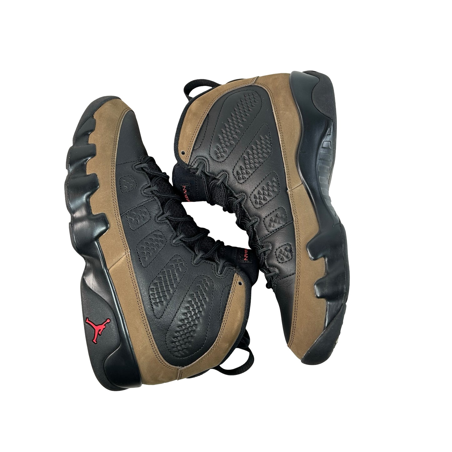 HV4794 030 Air Jordan 9 Retro Olive (2024) [USED] - 9.5 M (Used13)