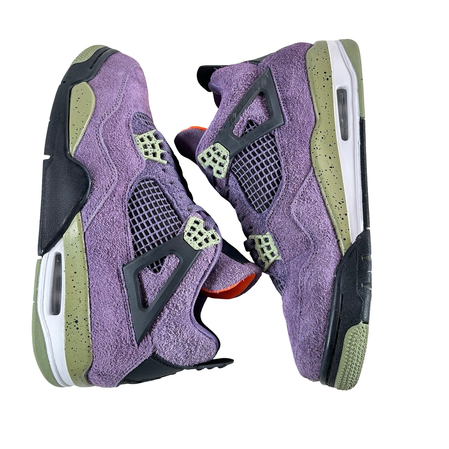 AQ9129 500 Jordan 4 Retro Canyon Purple [USED] - 9 W (Used) (No Box)