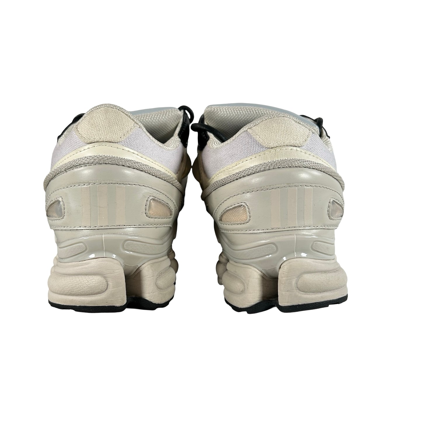 B22537 adidas Ozweego 3 Raf Simons Cream White Core Black [USED] - 9 M (Used)