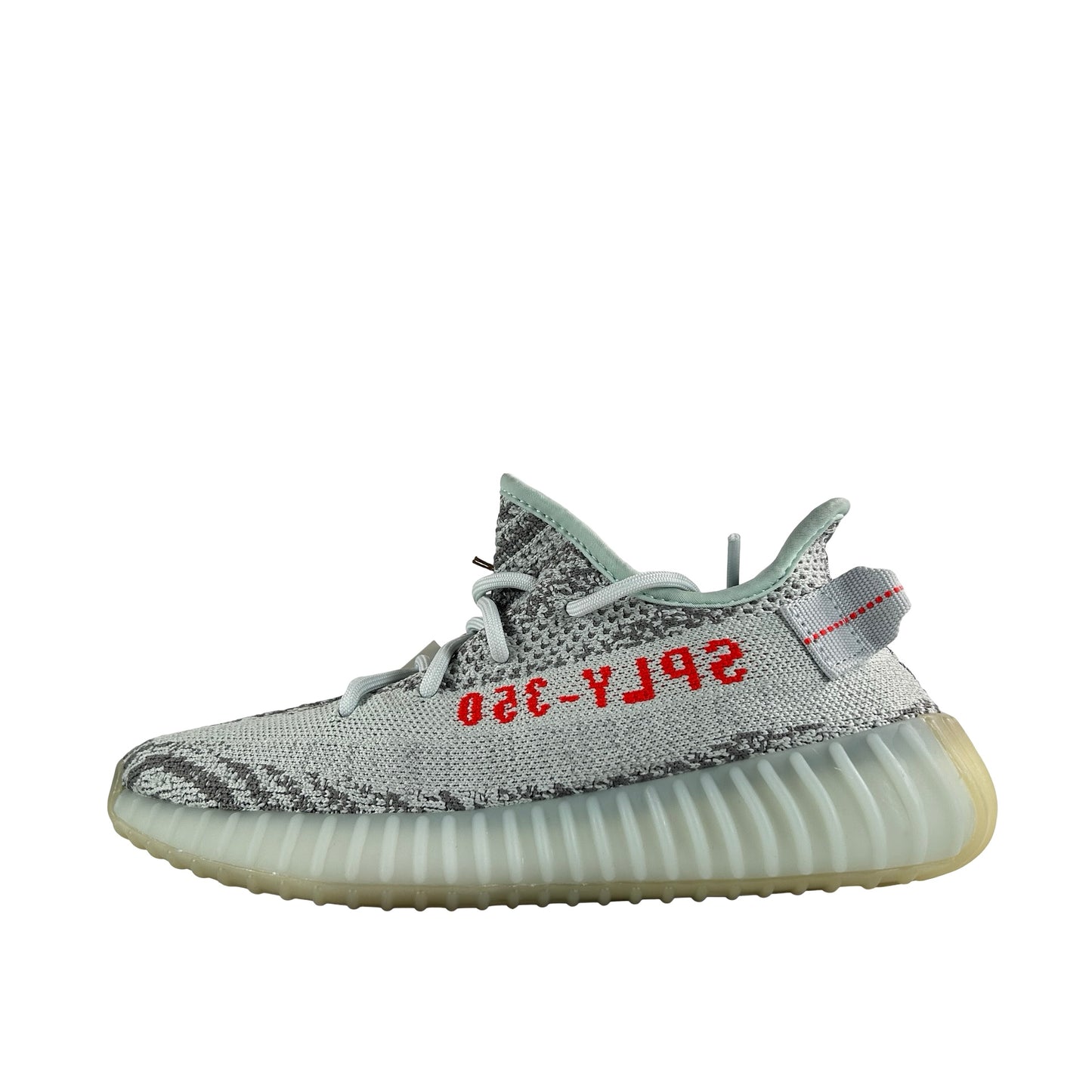 B37571 adidas Yeezy Boost 350 V2 Blue Tint (2017/2023) [CONDITIONAL] - 5. 5 M (Slight Yellowing)