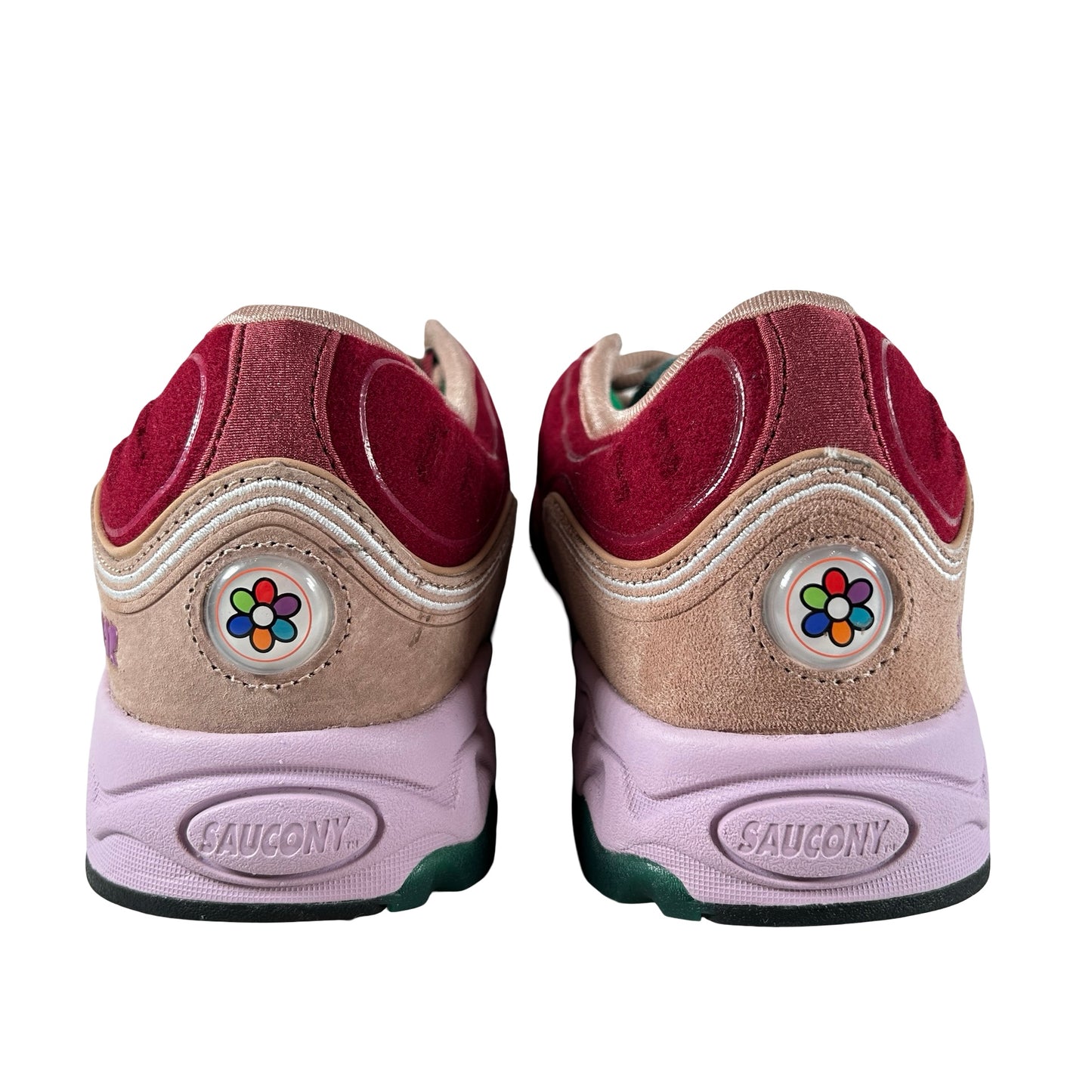 S70922 1 Saucony Matrix Jae Tips No Shoes In The House Burgundy [USED] - 11 M (Used)