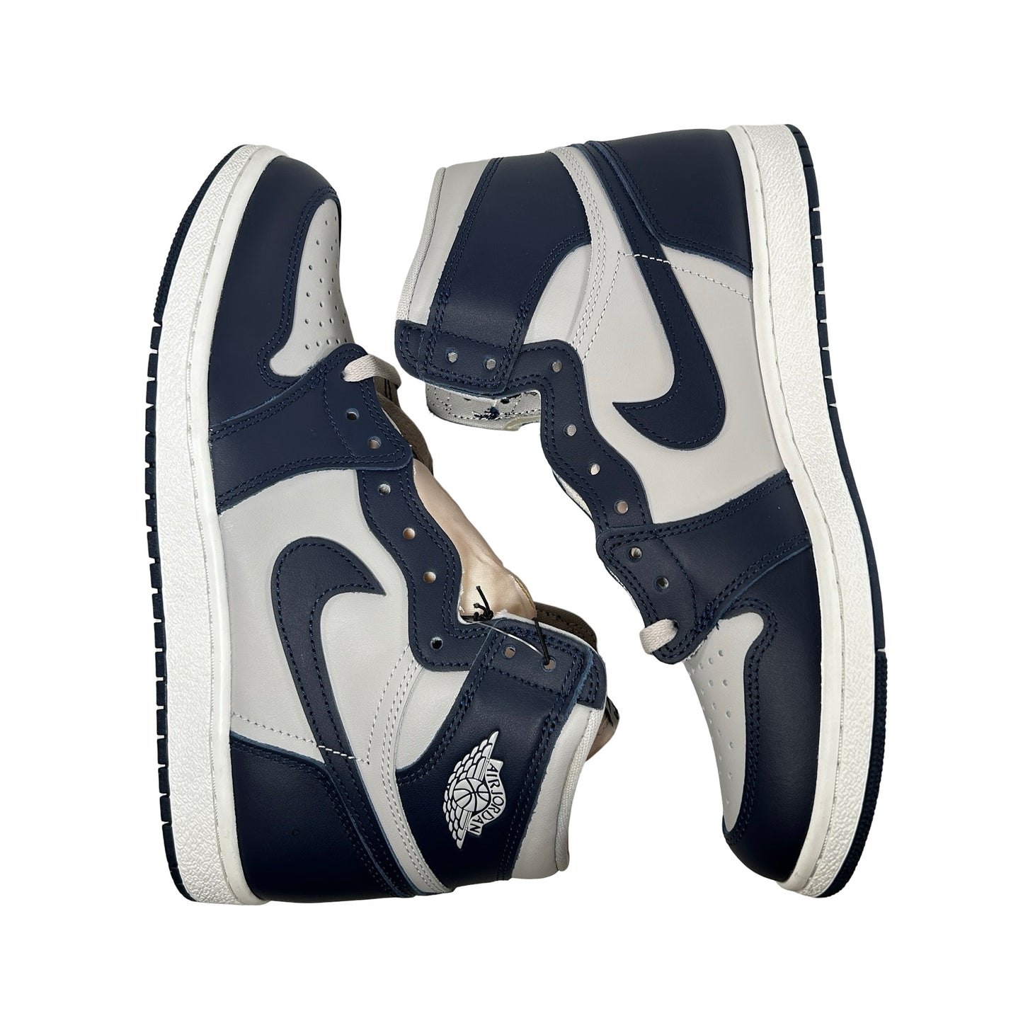 BQ4422 400 Jordan 1 High 85 Georgetown [CONDITIONAL] - 9.5 M (Right Toe Box Spot)