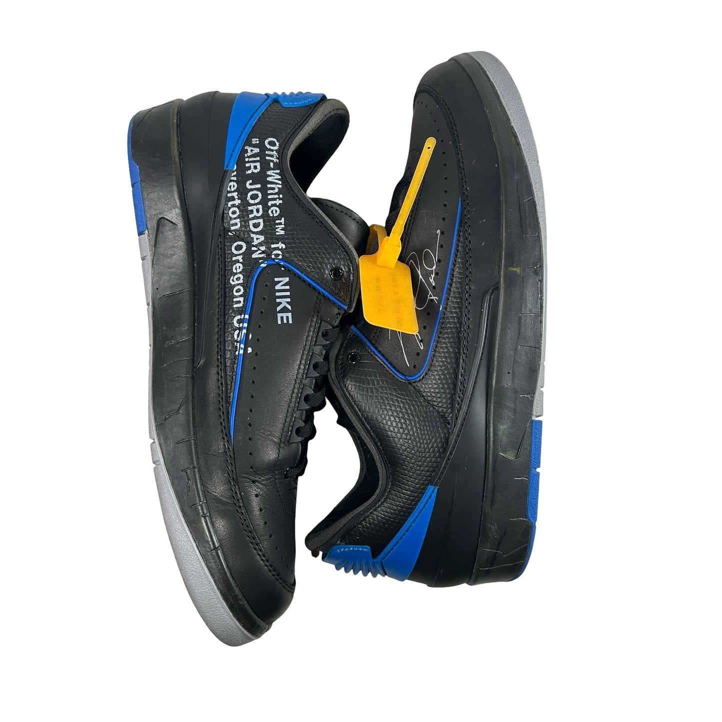 DJ4375 004 Jordan 2 Retro Low SP Off-White Black Blue [USED] - 12.5 M (Used)