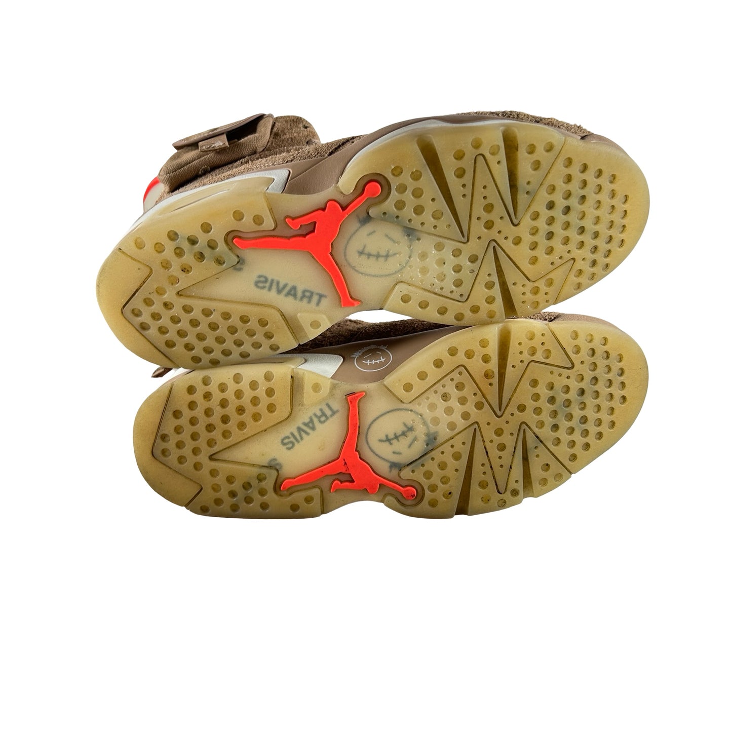 DH0690 200 Jordan 6 Retro Travis Scott British Khaki [USED] - 7.5 M (Used)
