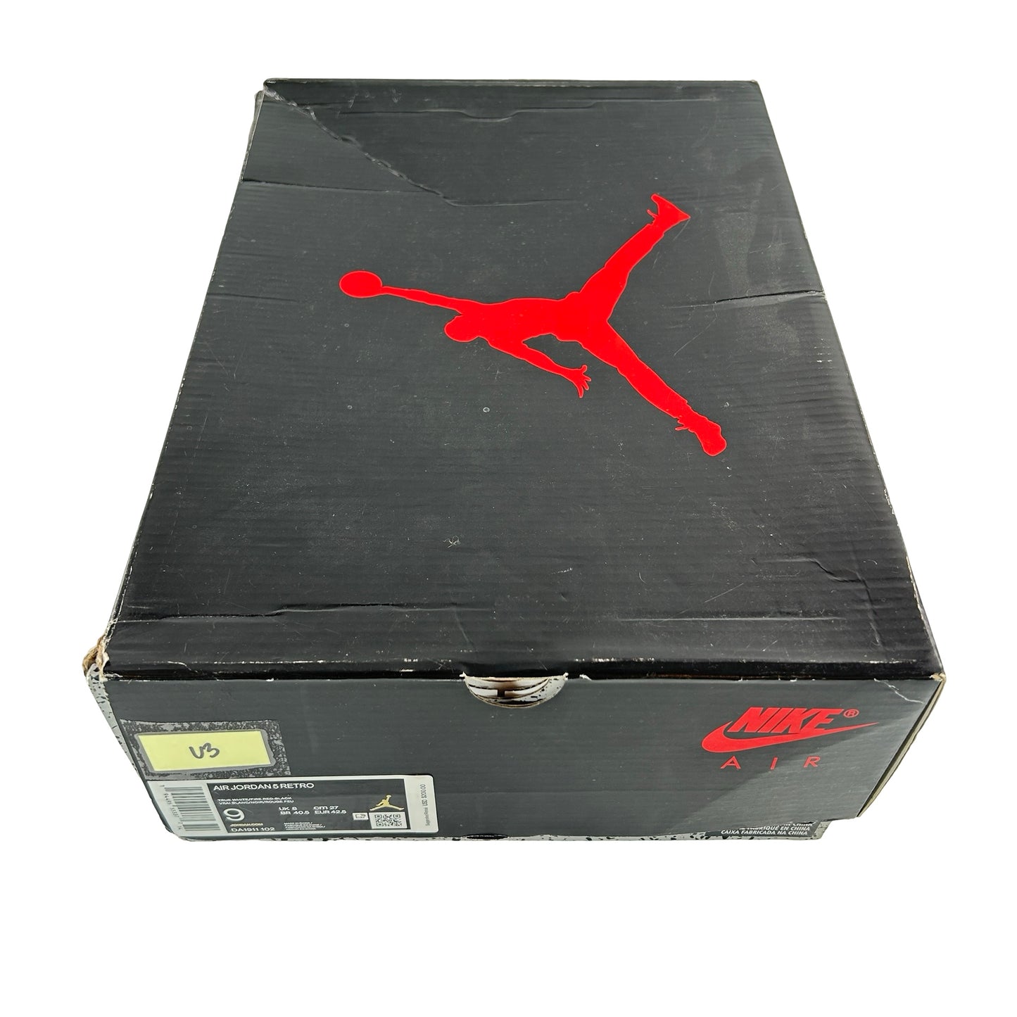 DA1911 102 Jordan 5 Fire Red [USED] - 9 M (Used3)