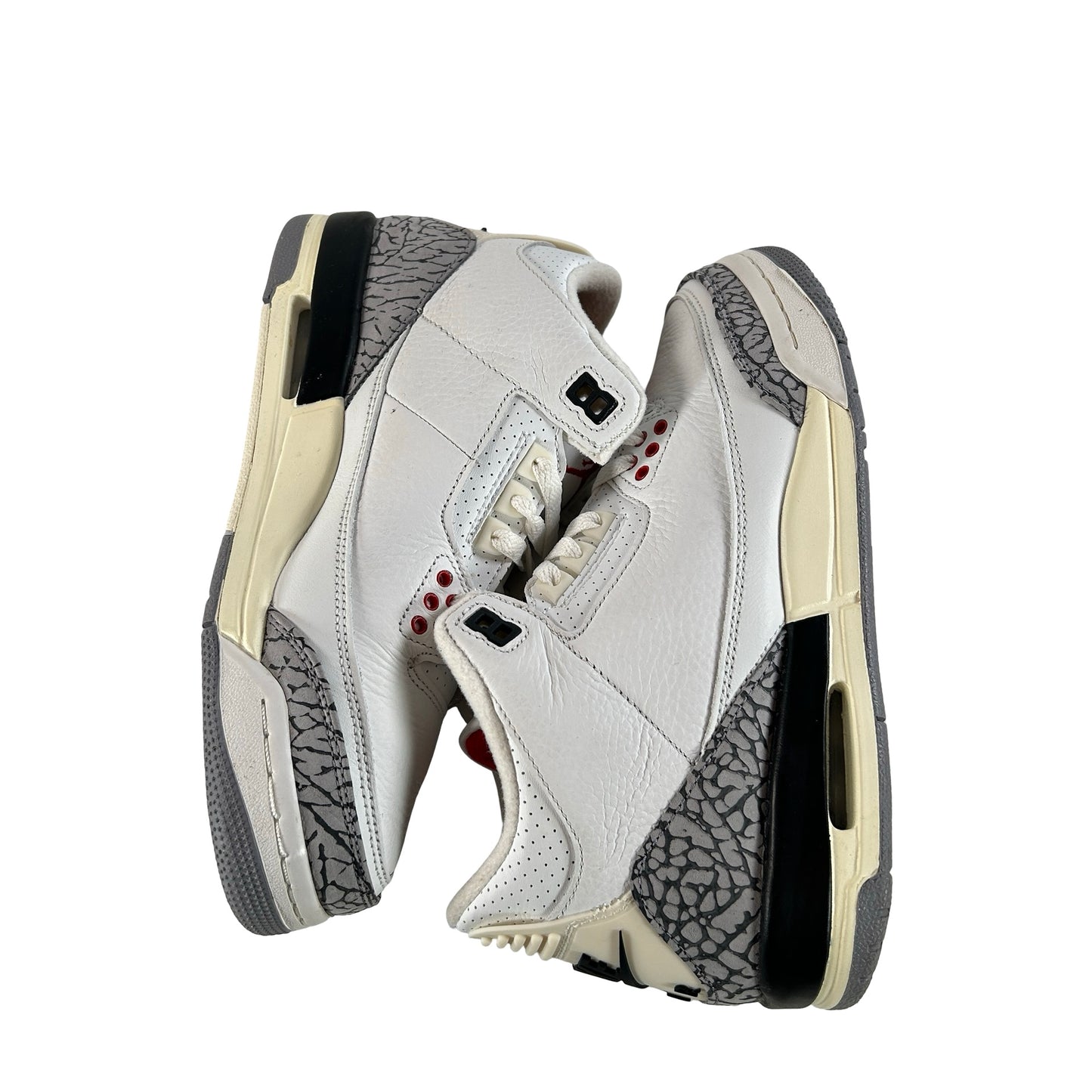 DM0967 100 Jordan 3 Retro White Cement Reimagined (GS) [USED]  - 6.5 Y (Used4)