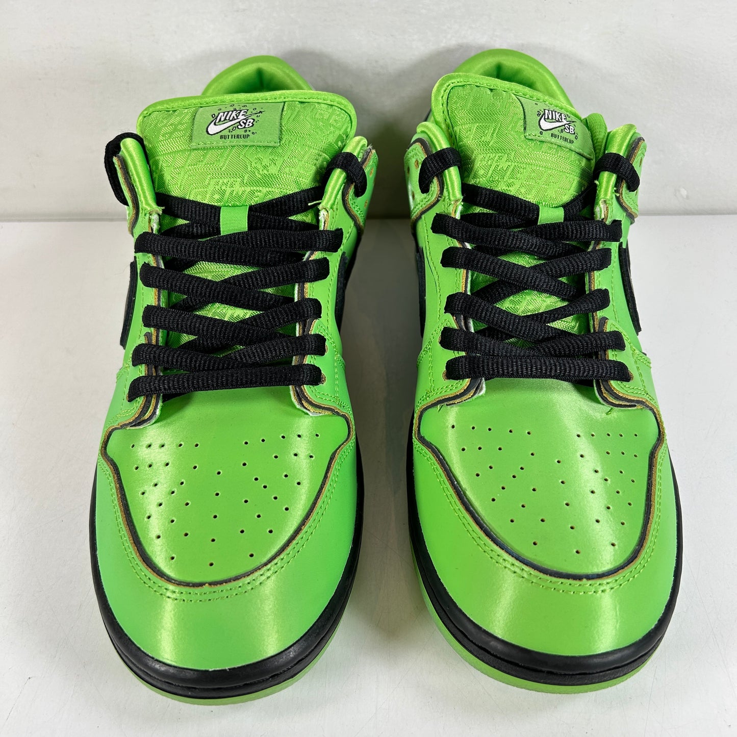 FZ8319 300 Nike SB Dunk Low The Powerpuff Girls Buttercup [USED] - 11 M (VNDS) (No Box)