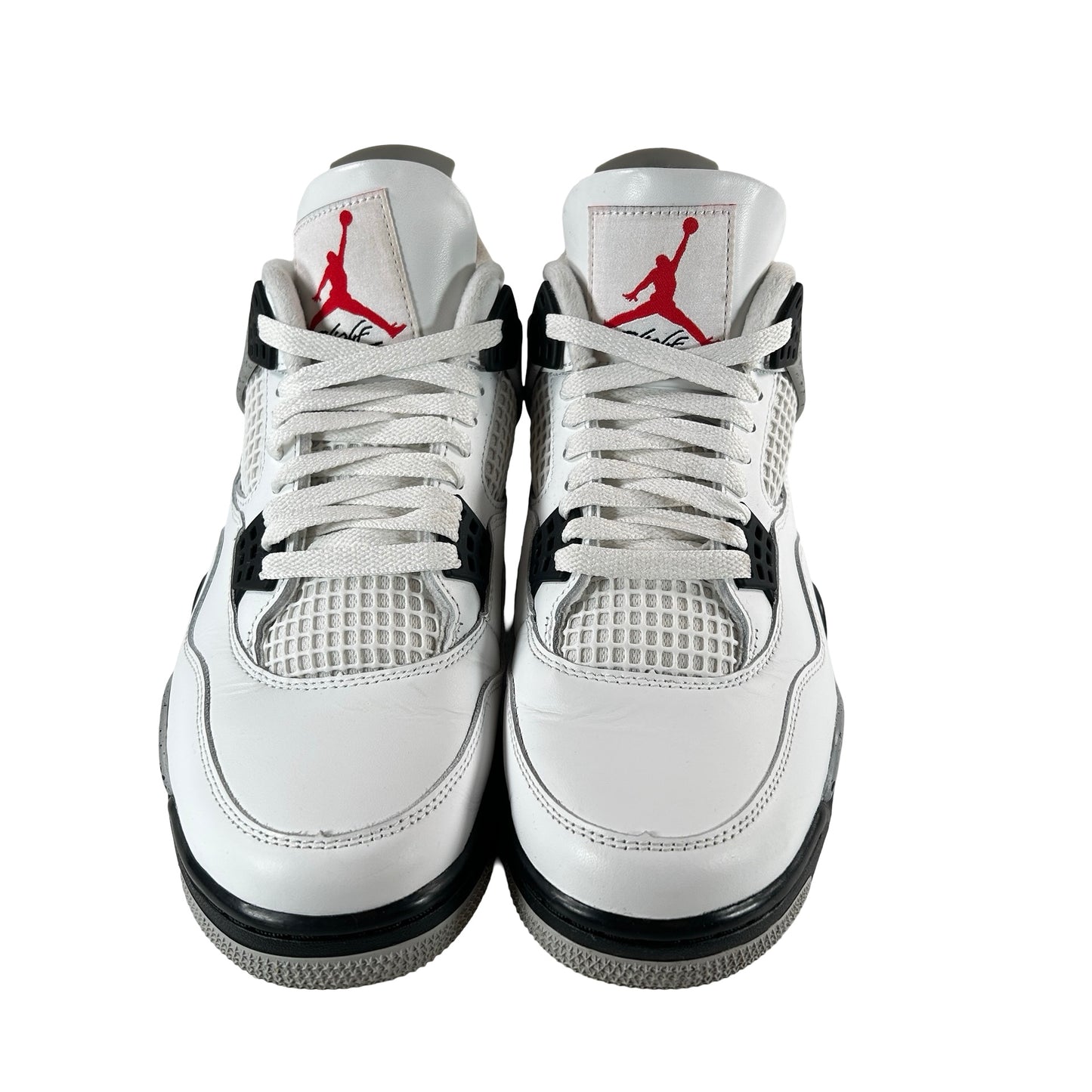 FV5029 100 Jordan 4 Retro White Cement (2025) [USED] - 9.5 M (Used) (No Box)
