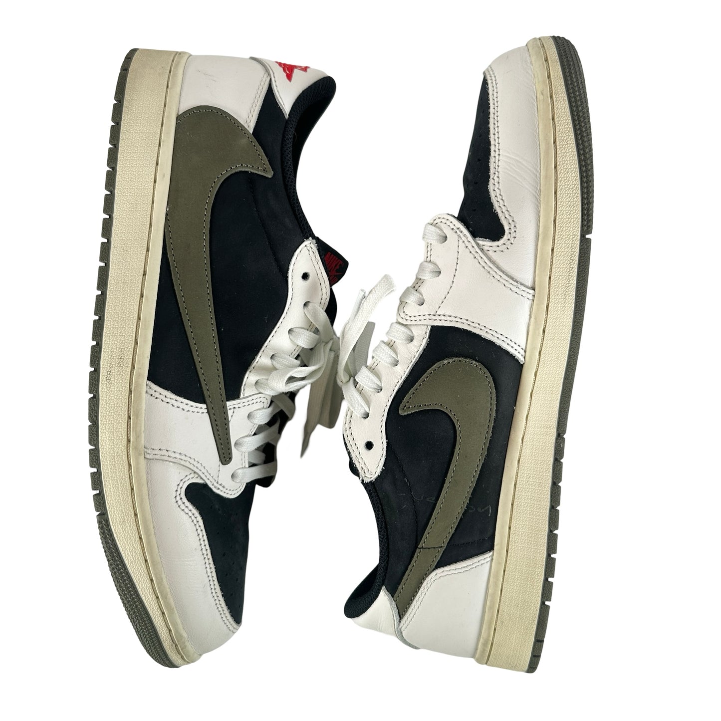 DZ4137 106 Jordan 1 Retro Low OG SP Travis Scott Olive (W) [USED] - 13 W (Used3)