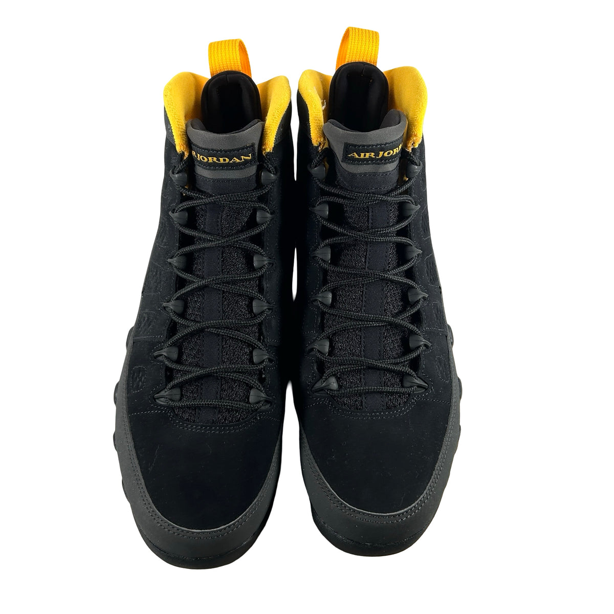 CT8019 070 Jordan 9 Retro Dark Charcoal University Gold [USED] - 10 M (Used5)