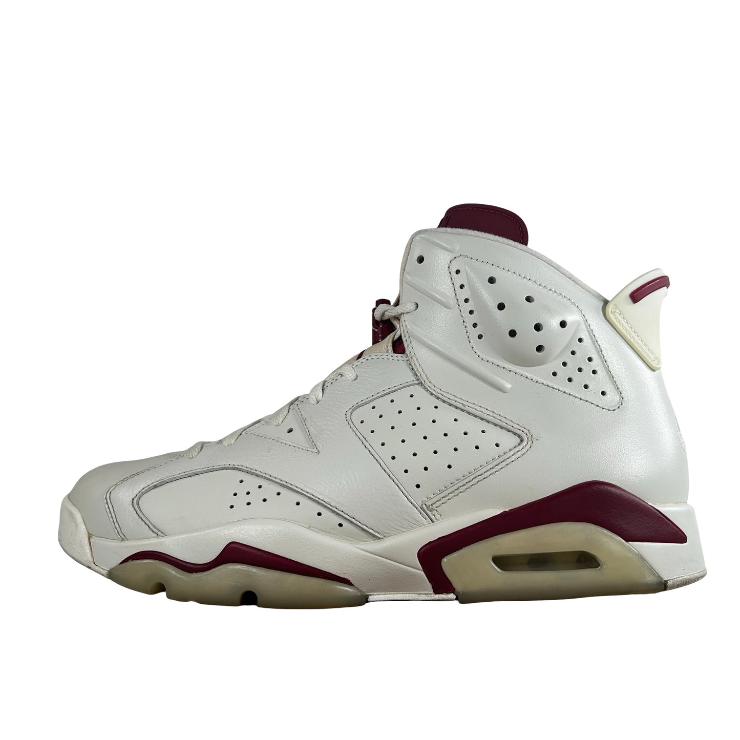 384664 116 Jordan 6 Maroon [USED] - 11.5 M (Used) (No Box)