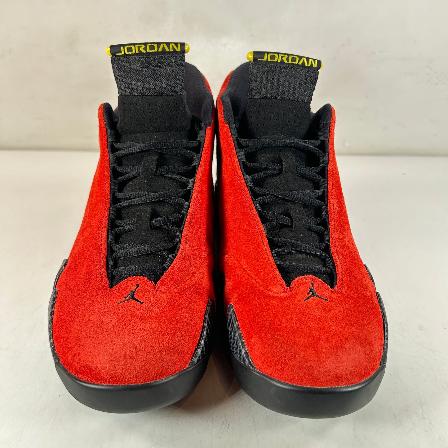 654459 670 Jordan 14 Retro Challenge Red [USED] - 11 M (Used) (No Box)