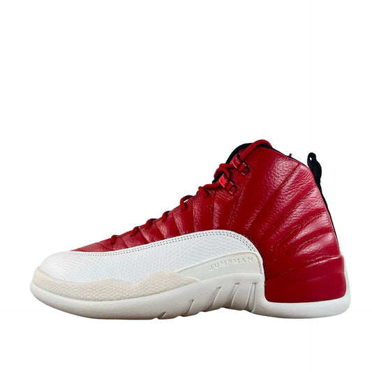 130690 600 Jordan 12 Retro Gym Red - 8.5 M (Yellowing)