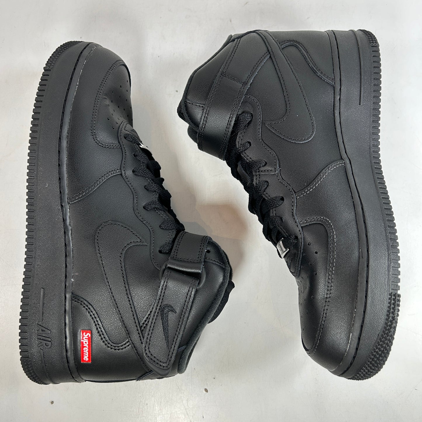 FZ8784 001 Nike Air Force 1 Mid Supreme Black [USED] - 9.5 M (VNDS)