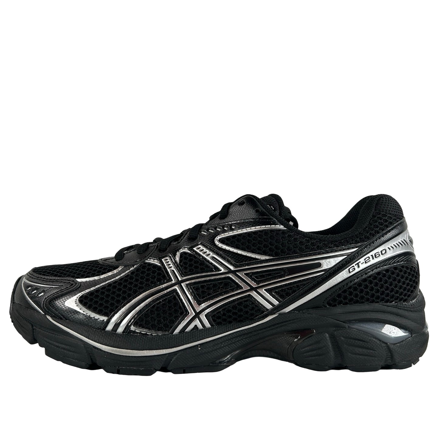1203A275 001 ASICS GT-2160 Black Pure Silver [USED] - 9 M (Used)