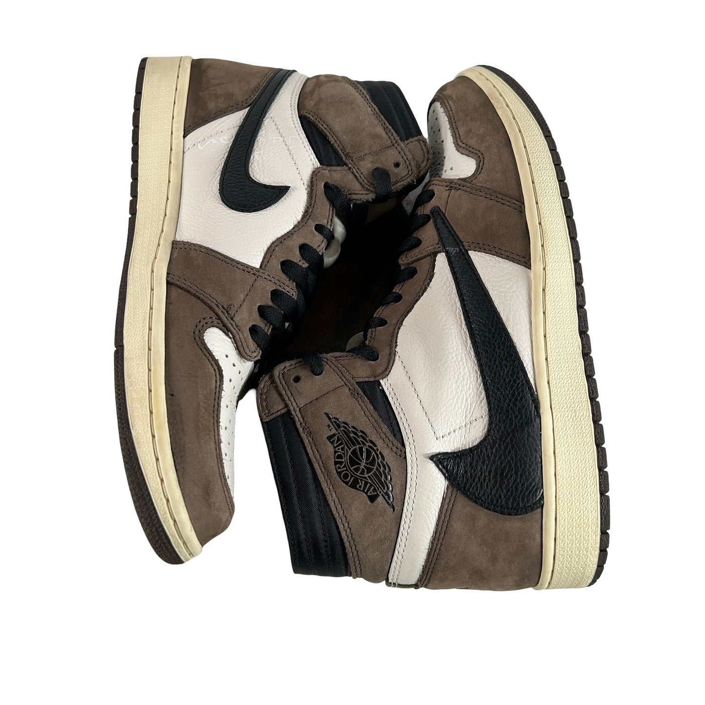 CD4487 100 Jordan 1 Retro High OG SP Travis Scott Mocha [USED] - 10 M (Used2)