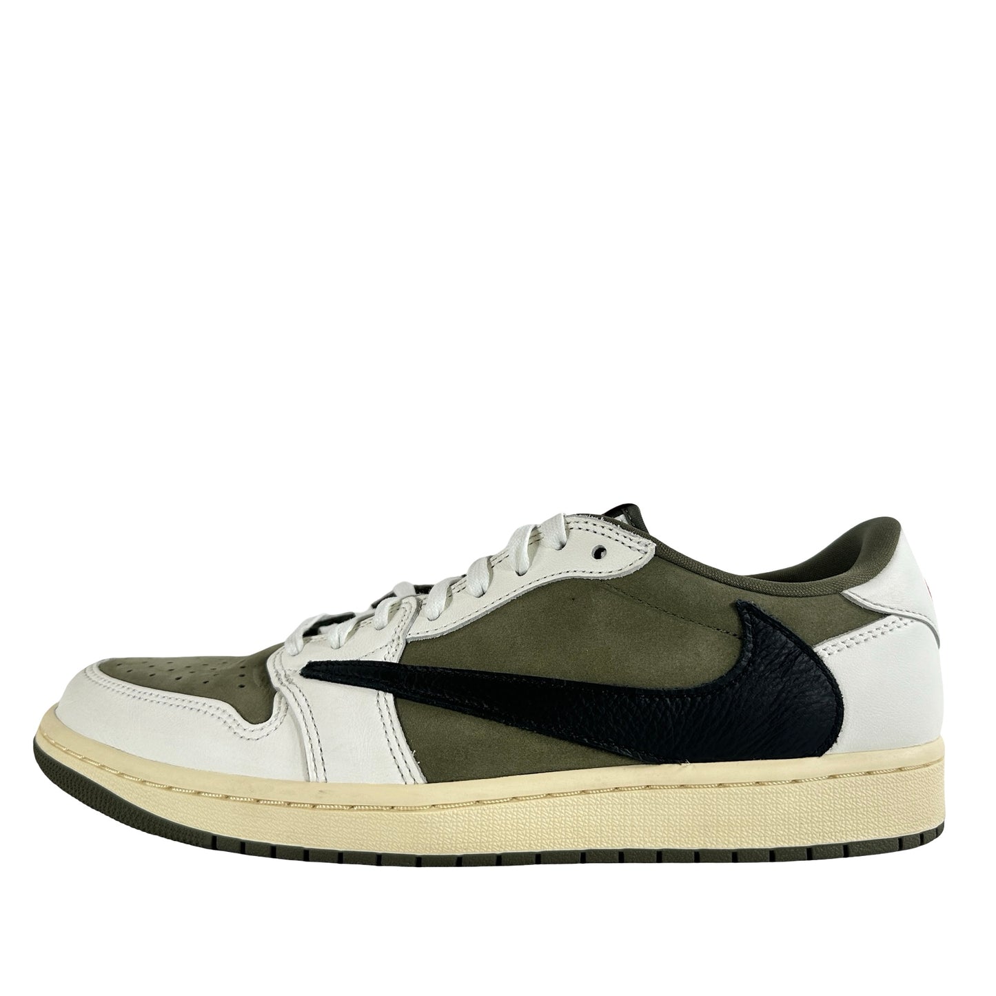 DM7866 200 Jordan 1 Retro Low OG SP Travis Scott Medium Olive [USED] - 10.5 (Used) (No Box)