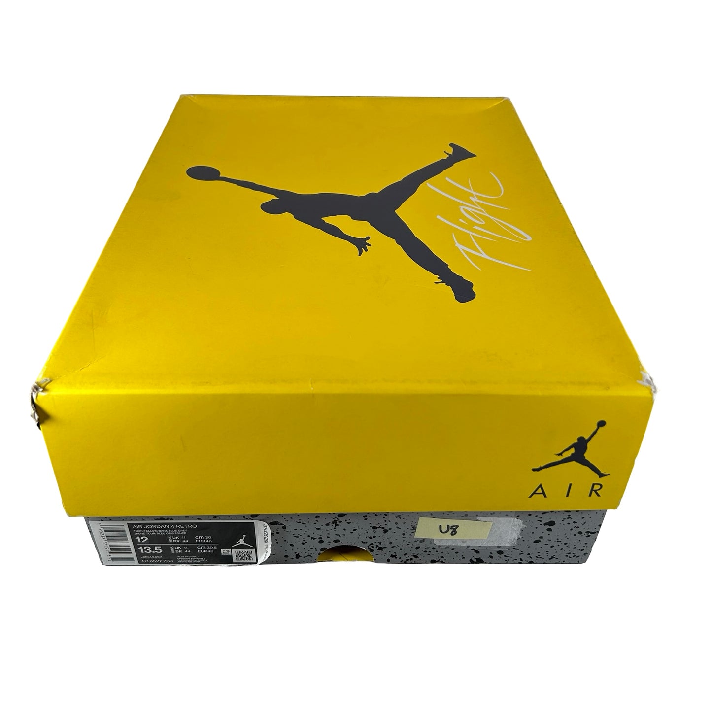 CT8527 700 Jordan 4 Retro Lightning (2021) [USED] - 12 M (Used8) (Left Shoe Replacement Insole)