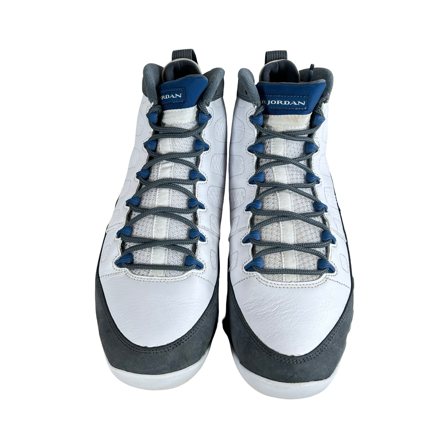 HV4794 100 Jordan 9 Retro Flint Grey French Blue (2026) [USED] - 11.5 M (Used)