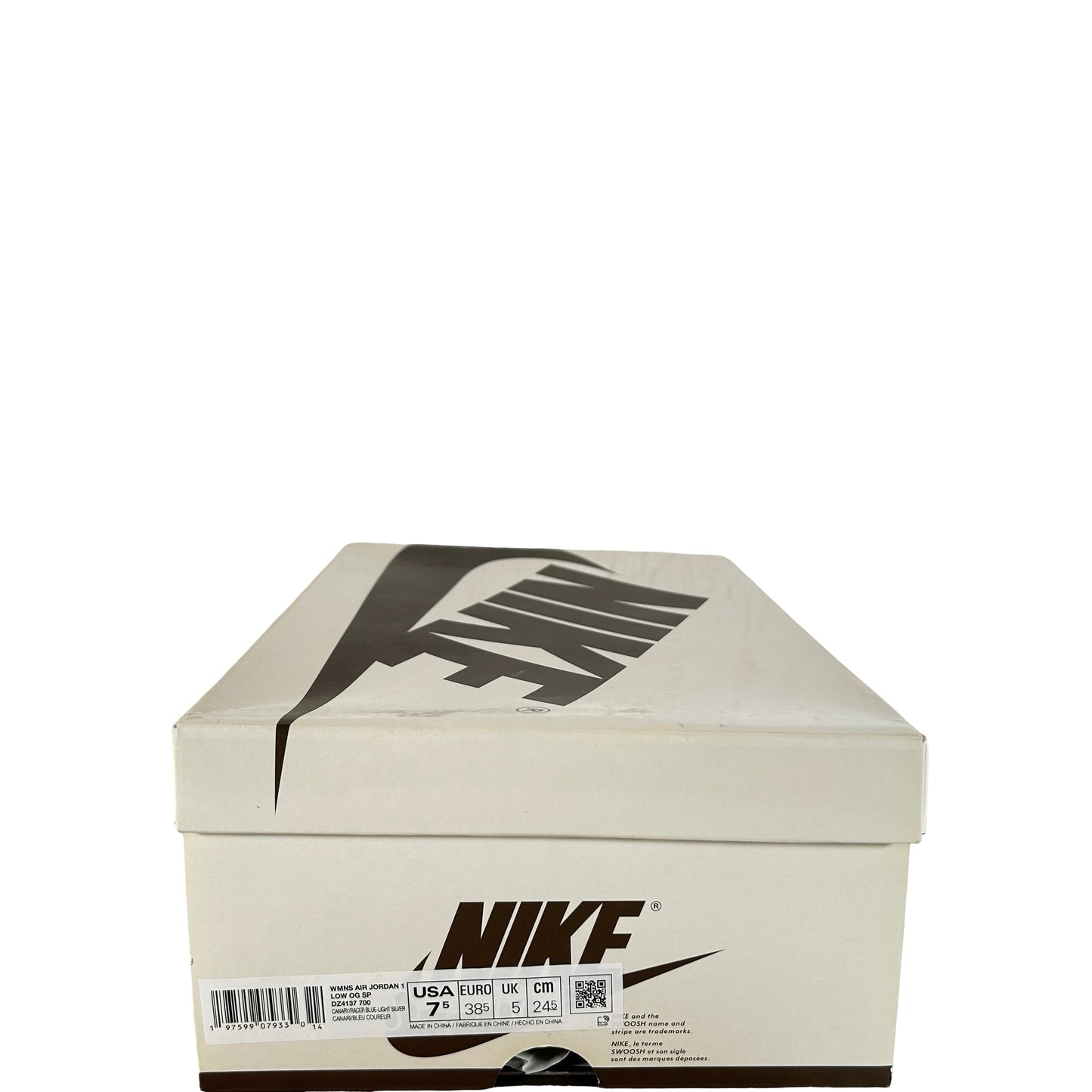 DZ4137 700 Jordan 1 Retro Low OG SP Travis Scott Canary (Women's) [USED] - 7.5 W (Used)