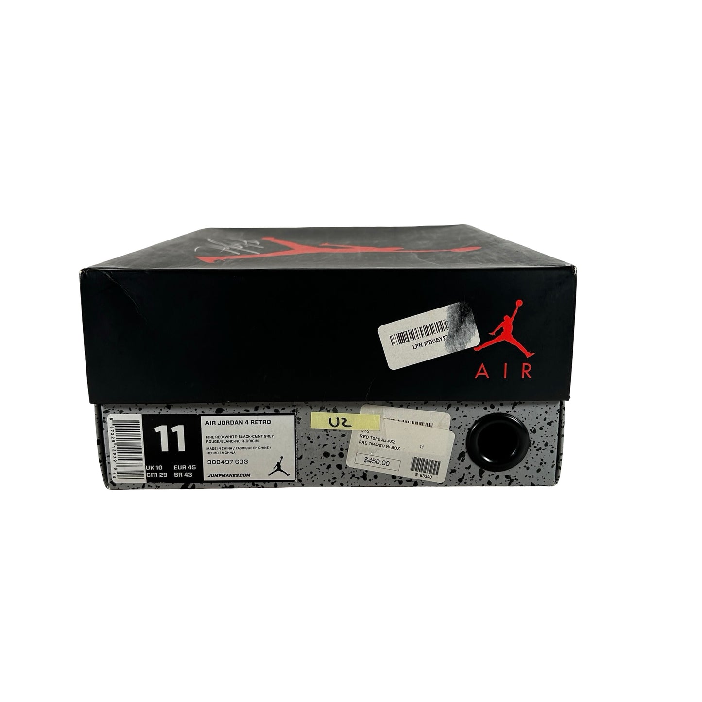 308497 603 Jordan 4 Retro Toro Bravo (2013) [USED] - 11 M (Used2)