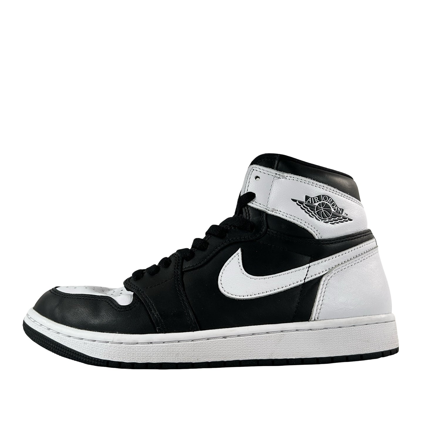DZ5485 010 Jordan 1 Retro High OG Black White [USED] - 9.5 M (Used)