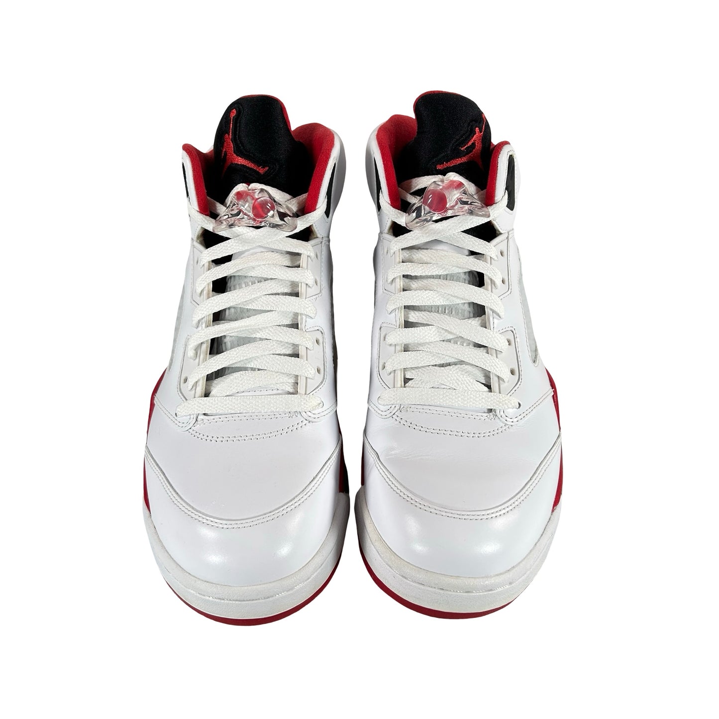 136027 120 Jordan 5 Retro Fire Red Black Tongue (2013) [USED] - 10.5 M (Used)