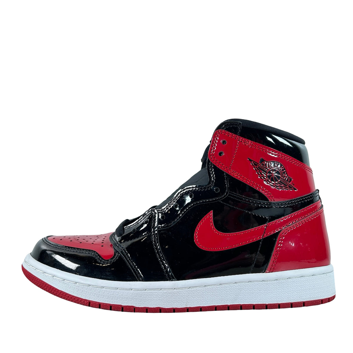 555088 063 Jordan 1 Retro High OG Patent Bred [USED] - 8.5 M (Used7)