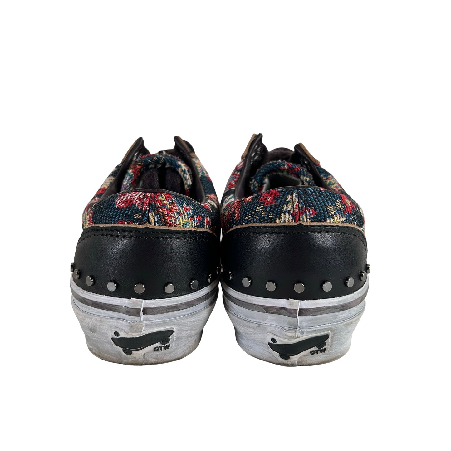 VN000D2GBLA Vans OTW Old Skool 36 Vibram Floral Rivets Black [USED] - 8.5 M (Used)