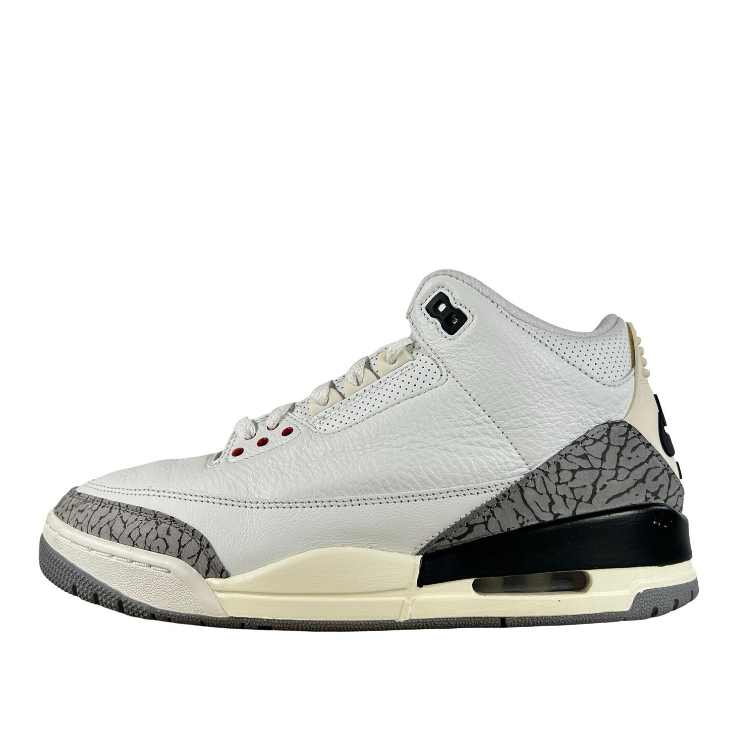 DN3707 100 Jordan 3 Retro White Cement Reimagined [USED] - 9.5 M (Used21)
