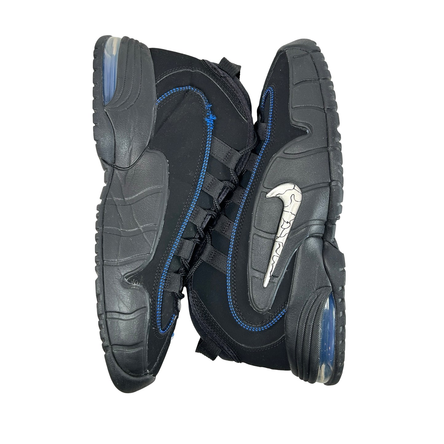 DN2487 002 Nike Air Max Penny 1 All-Star Black Metallic Silver [USED] - 11 M (Used)