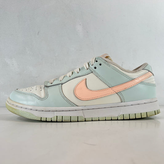 DD1503 104 Nike Dunk Low Barely Green (Women's) [USED] - 8.5 W (Used)