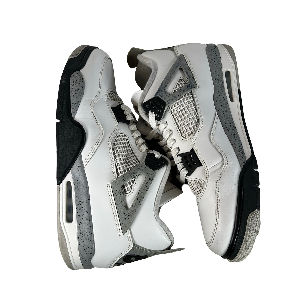FV5029 100 Jordan 4 Retro White Cement (2025) [USED] - 14 M (Used) (No Box)