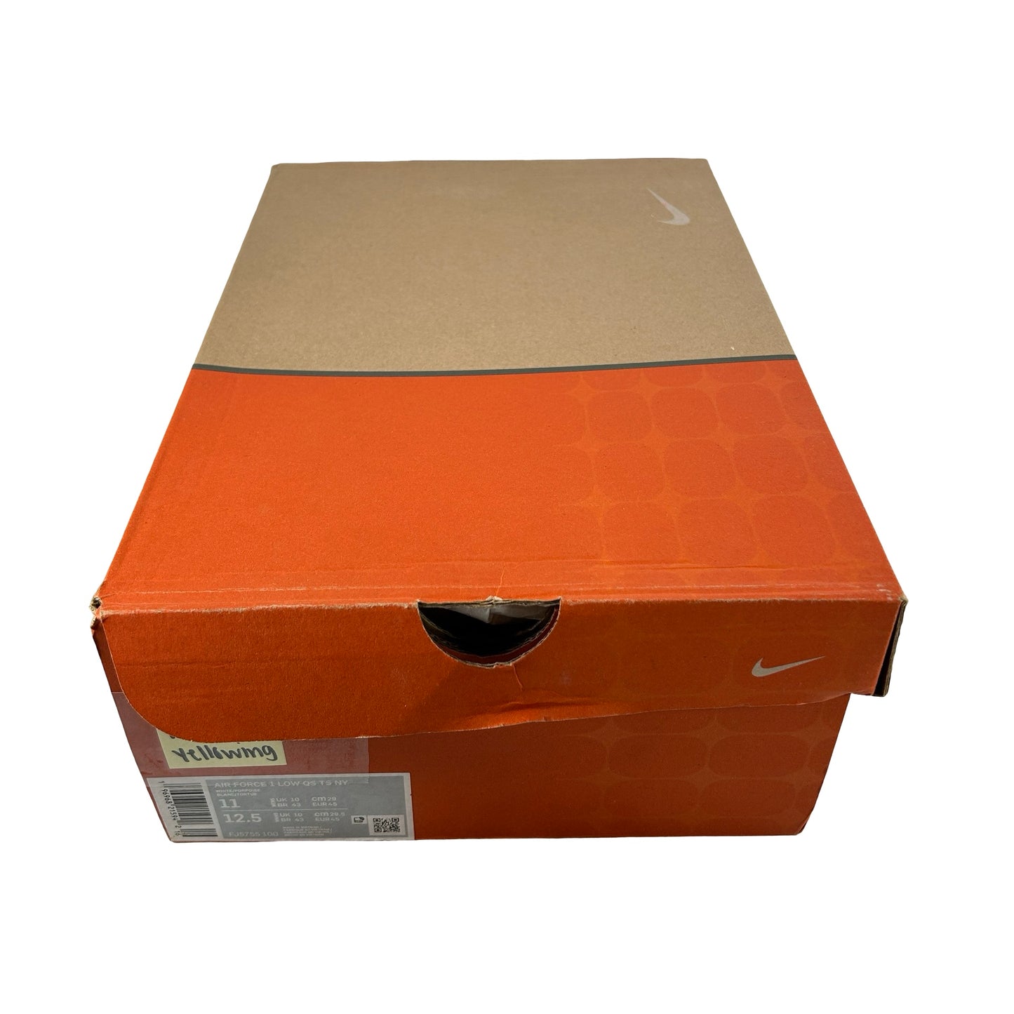 FJ5755 100 Nike Air Force 1 Low QS Terror Squad Porpoise [CONDITIONAL] - 11 M (Yellowing)