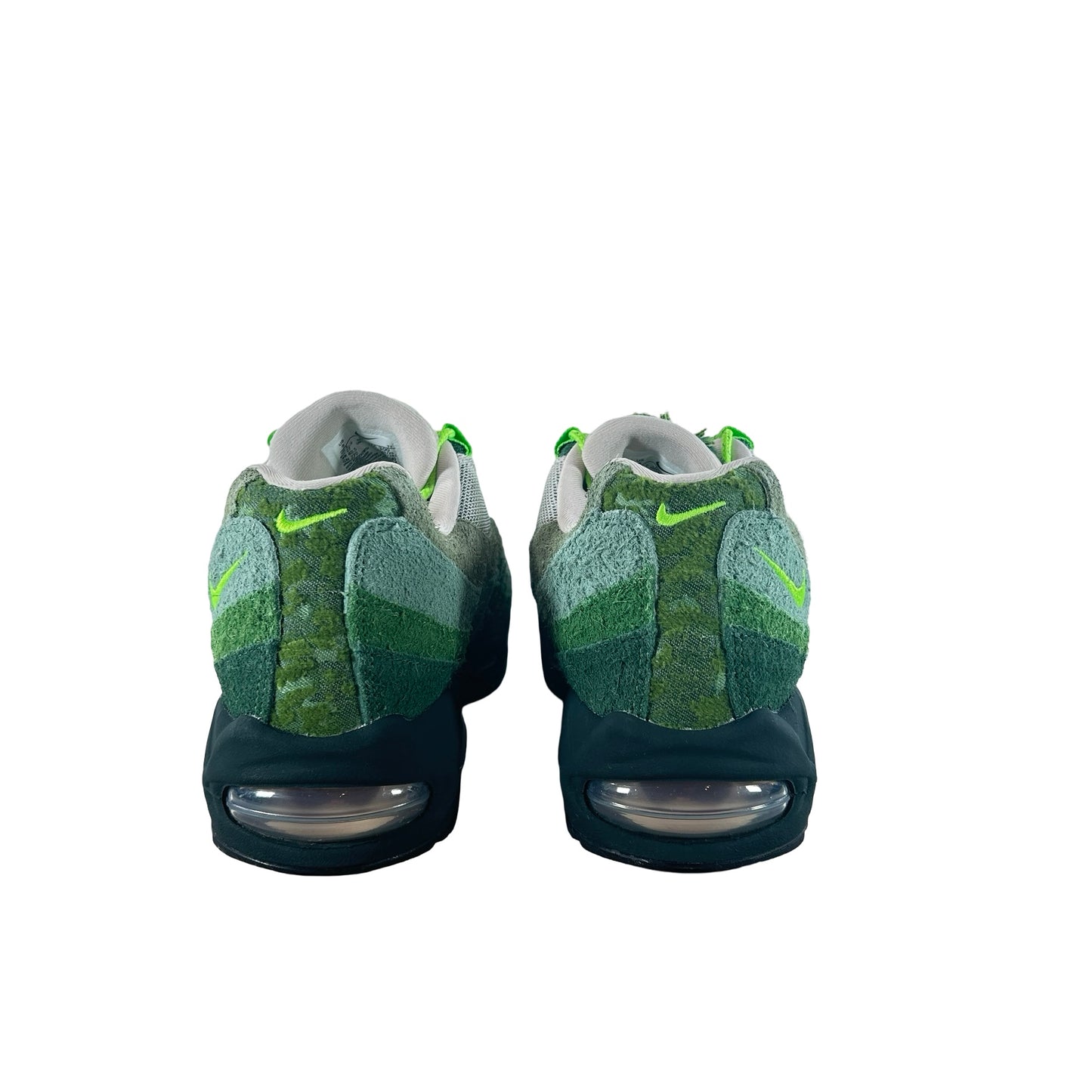 IQ3986 300 Nike Air Max 95 Big Bubble Ducks of a Feather Oregon Ducks The Woods [USED] - 9 M (Used)