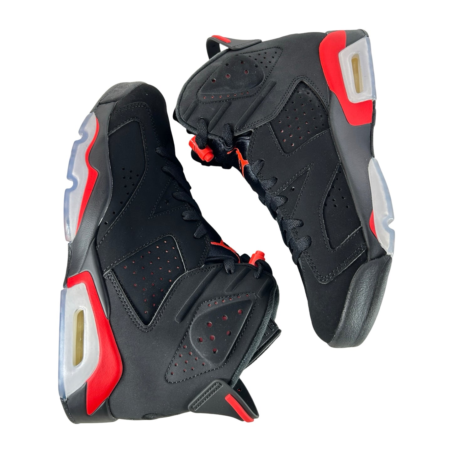 384664 060 Jordan 6 Retro Black Infrared (2019) [CONDITIONAL] - 9 M (Slight Yellowing)