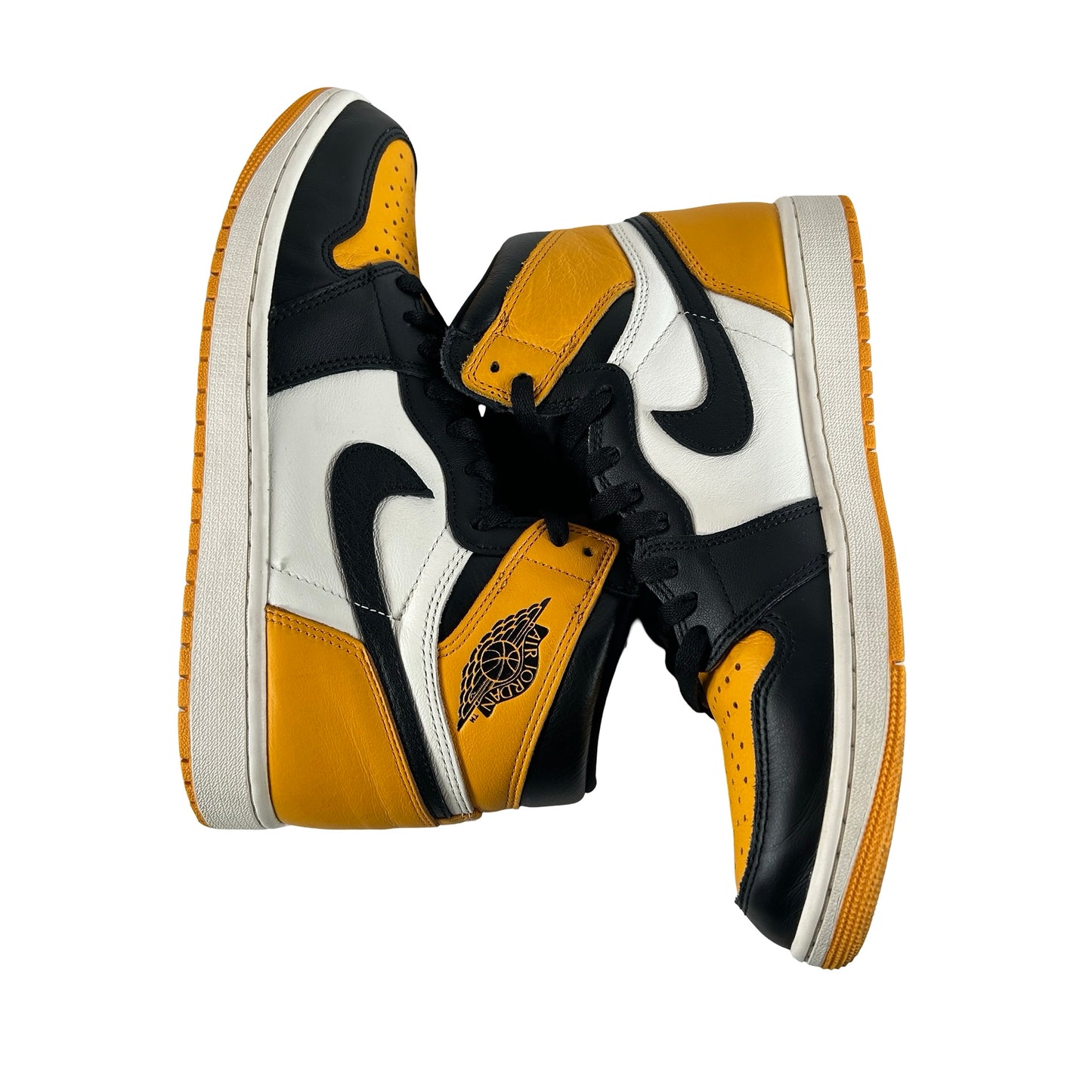 555088 711 Jordan 1 Retro High OG Yellow Toe [USED] - 10 M (Used4)