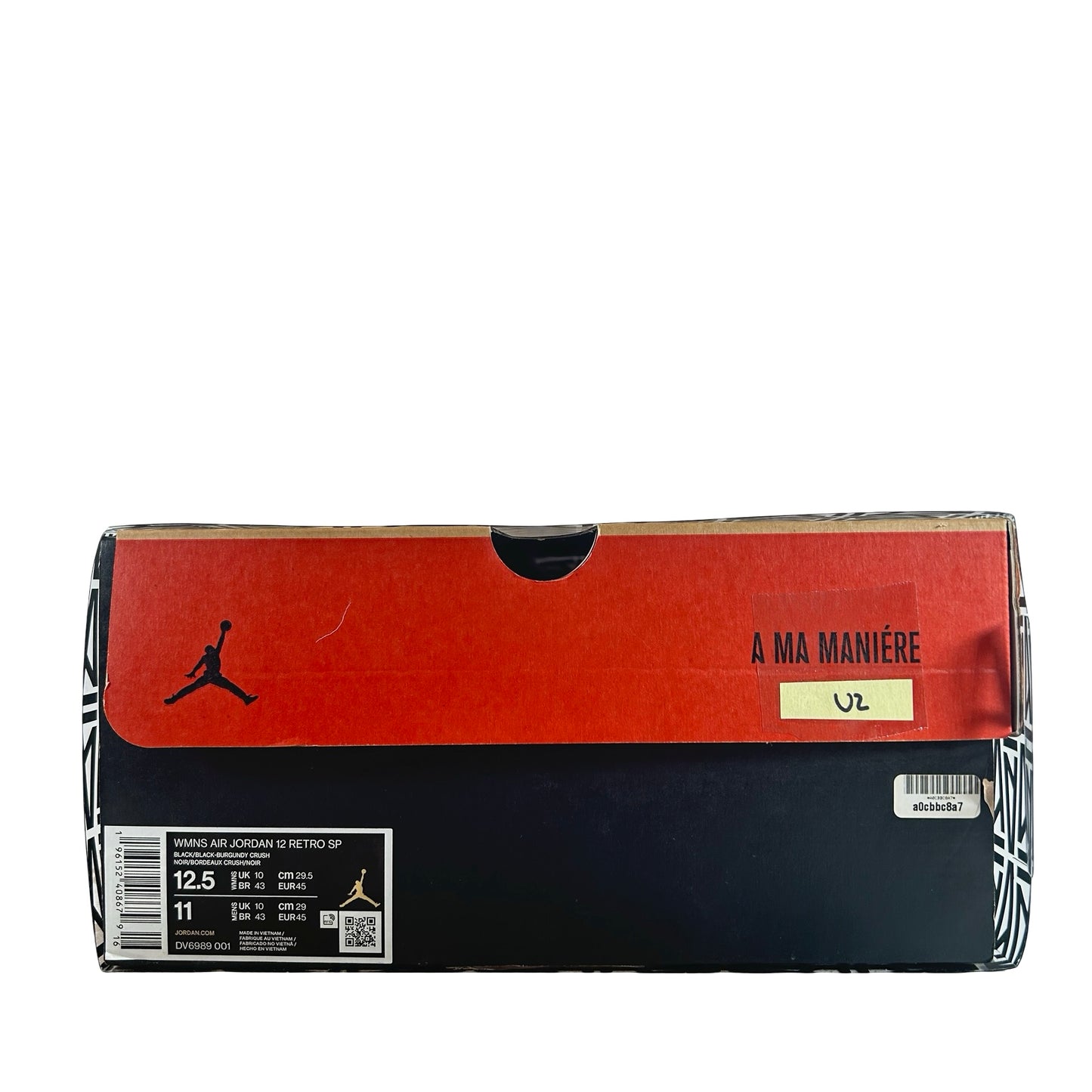 DV6989 001 Jordan 12 Retro SP A Ma Maniere Black [USED] - 12.5 W (Used2)