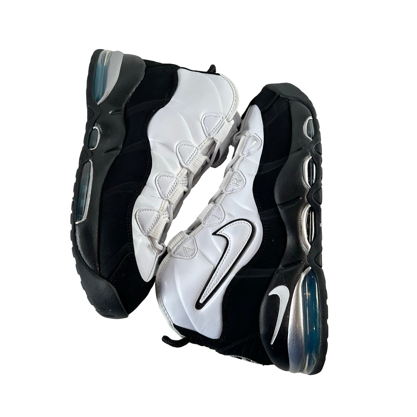 311090 100 Nike Air Max Uptempo 95 White Black Teal [USED] - 8.5 M (Used)