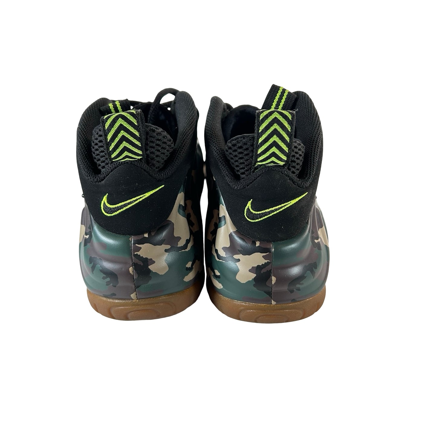 587547 300 Nike Air Foamposite Pro Army Camo [USED] - 7.5 M (Used) (Replace Box)