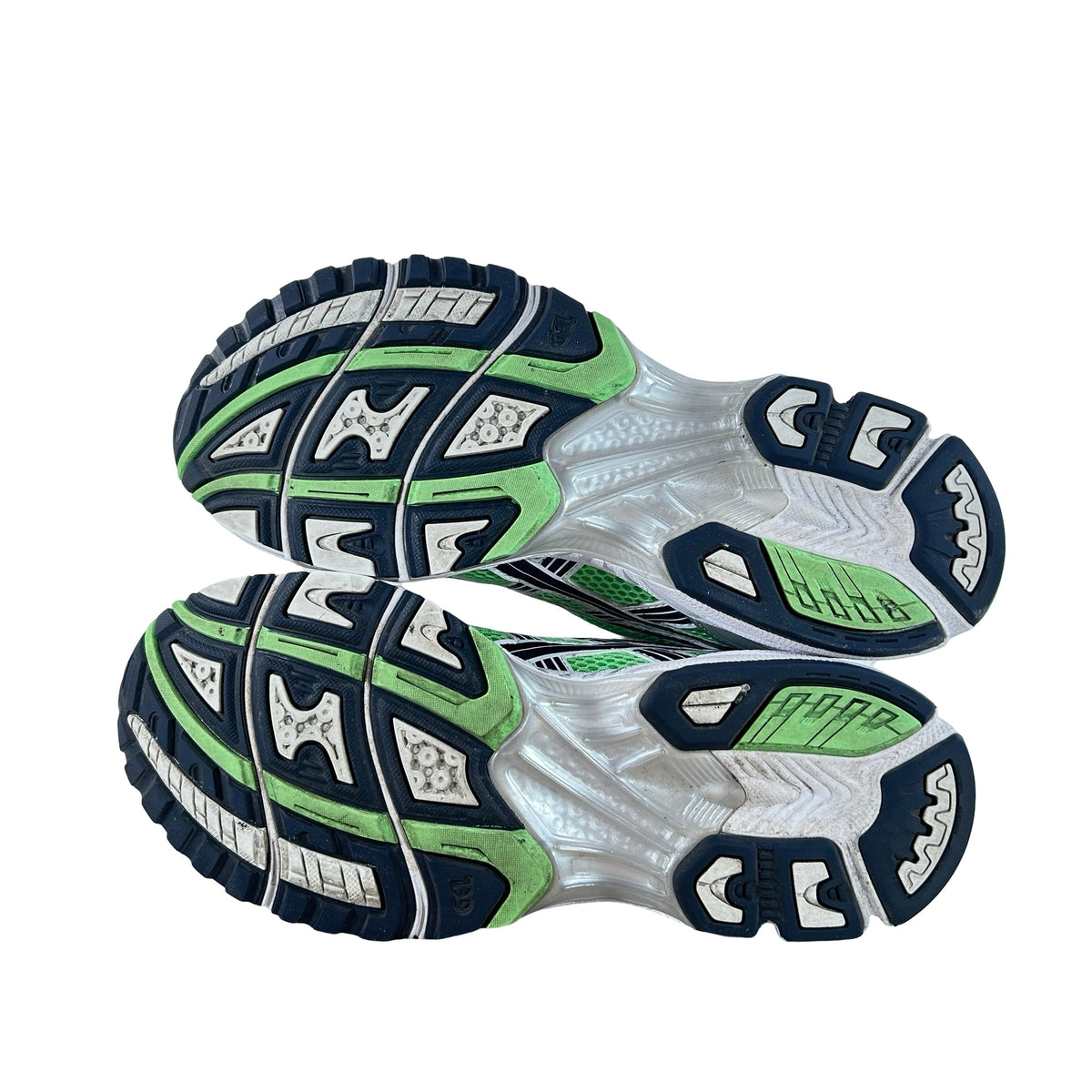 1202A056 300 ASICS Gel-Kayano 14 Bright Lime Midnight (Women's) [USED] - 11 W (Used)