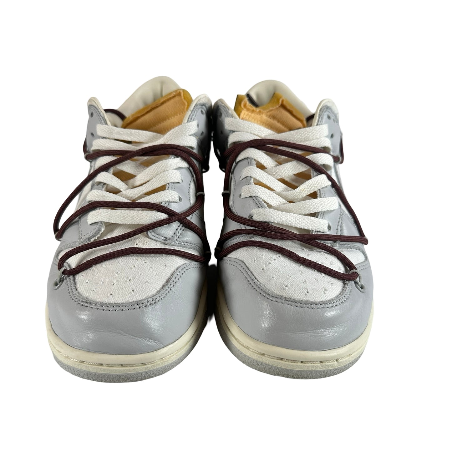 DM1602 102 Nike Dunk Low Off-White Lot 46 [USED] - 10 M (Used2)