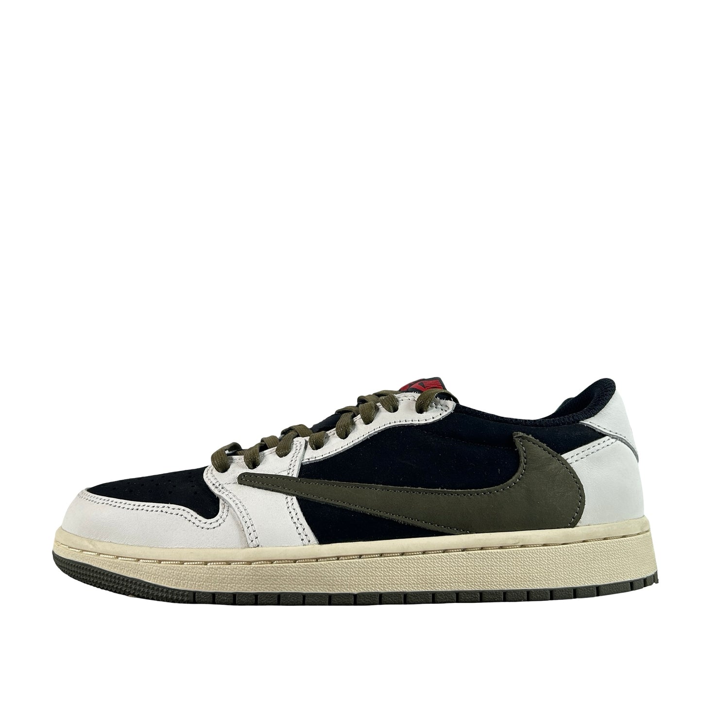 DZ4137 106 Jordan 1 Retro Low OG SP Travis Scott Olive (W) [USED] - 9 W (Used5)