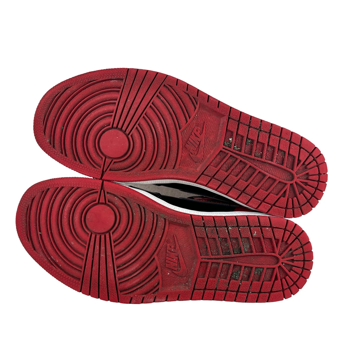 555088 063 Jordan 1 Retro High OG Patent Bred [USED] - 9.5 M (Used) (No Box)